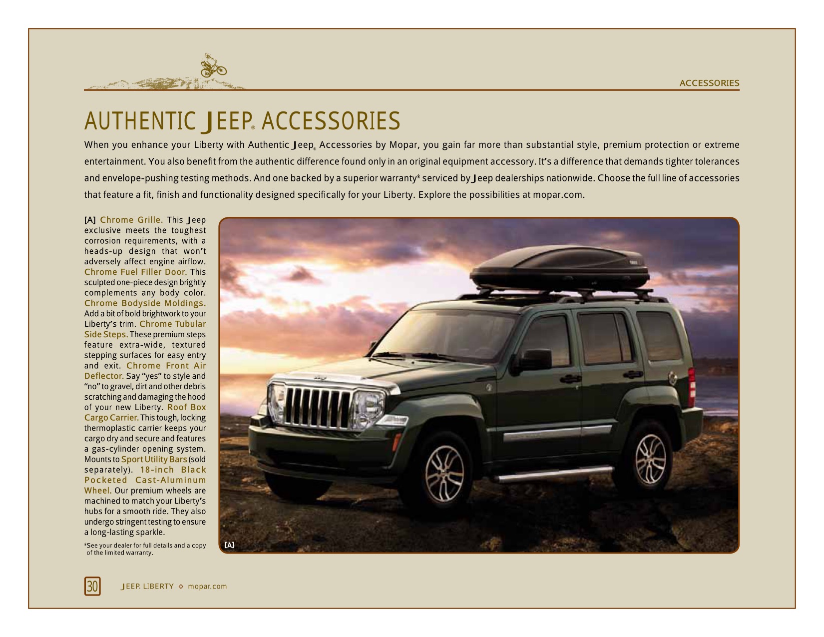 2008 Jeep Liberty Brochure Page 4
